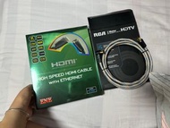 HDMI線及 HDTV天線