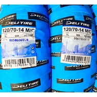 TAYAR SCOOTER 120/70-14 BRAND DELI INDONESIA(TAHUN-2025)