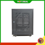 Hotdeal RackIT 15U Floor Stand Server rack w/ Back Cover &amp; Rollers - Heavy 15U Floor Stand Server Rack - Rak Server