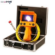 BestWill 20m 4.9mm Diameter Wire 7" Color LCD Monitor 12VDC 4500MAH 18650 Lithium Battery Pipe Camer