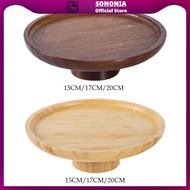[SONONIA] Wood Cake Stand Cheese Board Cupcake Stand for Pastries Muffins Appetizers