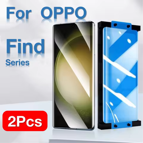 2pcs For OPPO Find X7 Ultra X6 X5 X3 X2 Pro Reno 10 9 8t 6 5 4 3 Pro Plus Screen Protector Protectiv
