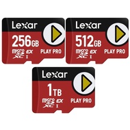 New Lexar PLAY PRO microSD Express Card 256GB 512GB 1TB UHS-II V30 SD 7.1 For Switch 2