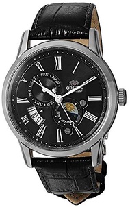 Orient Men's 'Sun and Moon Version 3' Japanese Automatic / Hand-Winding Watch with Sapphire Crystal