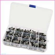 Ahead Multipurpose Transistor Assorted Box 675Pcs 2N222-S9018 NPN Electronics