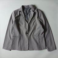 GU uniqlo women's grey blazer 60224H