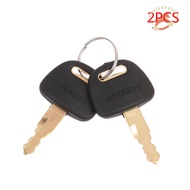 [SW] 2PCS H800 Excavator Ignition Key For Hitachi ZAX ZAXIS Grab BU0028 Accessories TH