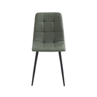 เก้าอี้ทานอาหารหุ้มหนัง PU KASSA รุ่น GDC895Aa-1 สีเขียวขี้ม้า