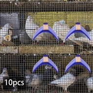 [svzfjuv] 10x Pigeon Stands, Pigeon Housing Frames, Lightweight Pigeon Perches, Perches for Bird Pig
