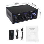บ้านเครื่องขยายเสียง 2 ช่องบลูทูธ 5.0 AK45 AK35 Mini Hifi เครื่องขยายเสียงสเตอริโอดิจิตอลรองรับ FM U