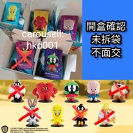 全新looney tunes正版盲盒毛絨公仔 tweety marvin porky pig Gossamer 樂一通 翠兒 火星人馬文 紅毛怪