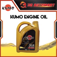 KUMO 5W40 Fully Synthetic Engine Oil (4 Litres) - myvi kancil axia wira alza bezza waja