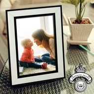 Bingkai Frame Figura Foto 6R 15x20cm ( Putih Panda / Gold Polos / Coklat Gold )