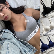 3 F*LA / BODYGUARD / LEV Korean Pushup Technology Wireless Bra Without Wire Thick Foam Push Up Bra W