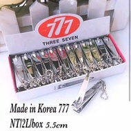 777 STAINLESS STEEL Small Scissors / THREE SEVEN NAIL CLIPPER 777 Small