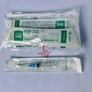 Indoplas 3cc Syringe with Needle by 10 pcs