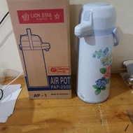 Termos Pencet LION STAR Termos Air Panas Pijit Lion Star Air Pot PAP 2000 & PAP 2500