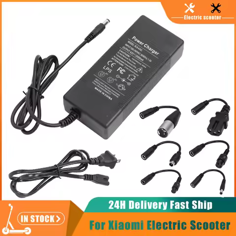 For Ninebot ES1 ES2 ES4 42V 2A Charger Adapter For Xiaomi M365 Pro 1S Electric Scooter US/ EU/ UK /A