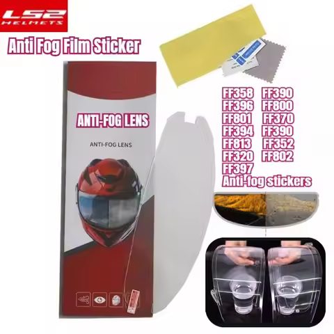 Helmet Visor Film Anti Fog Film Sticker for Parts Anti-fog LS2 FF358/390/396/394/370/800/801/802/813