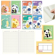 MW068 4 Pcs Book Box Mandarin Square Book Pinyin Hanzi Mandarin Chinese Notebook Exercise Notes