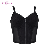 Wienna BRA Long Bra DB45110 บราตัวยาวแบบเต็มเต้า Full Cup ชุดชั้นในไร้โครง (A34BC32-34D32) สีเนื้อ ส