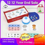 【VividPerak SELLER】Ejaan Perkataan Seronok Blok Bangunan Tadika Pendidikan Awal Teka-teki Pencerahan