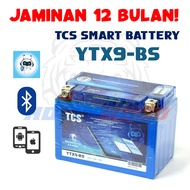 BATERI MOTOR YTX9-BS TCS SMART KTM DUKE ELEGAN250 PULSAR NS200 RS200 SYM VTS200 TRIUMPH BMW BATTERY