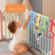Gift Plastic Playpen Pull Ring Baby Walking Assist Tools Light Weight Stand Rings Playpen Accessorie