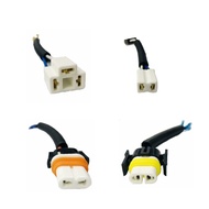 Taiwan Made Ceramic Lamp Holder H1/H4/H7/H11/9006 Ceramic Lamp Holder (Thick Wire Diameter) Car Head