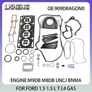 Engine Full Gasket Set For FORD C-MAX FOCUS S-MAX 1.5L 1.5 L T L4 GAS 14-20 UNCJ BNMA 909DRAGON0 909