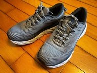 Hoka Bondi 7 灰色男裝跑鞋/波鞋