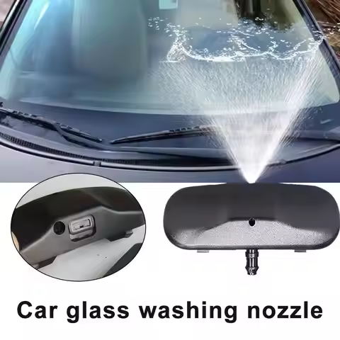 2PCS Front Windshield Washer Nozzles Jet Heated For Audi A3 A4 A5 A6 A7 A8 Q3 Q5 Q7 For Passat B7 B8