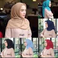 SQUAREE DOUBLE HYCOUNT HIJAB WHOLESALE SCARF BELLA