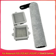 Roller Brush And Filter Kit For Roborock F25 | F25 ACE | F25 RT | F25 ACE Combo Floor Scrubber Acces