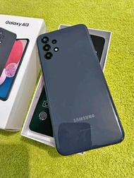 Samsung A13 Ram 6\128 nominus masih mulus fullshet second rasa baru garansi resmi indonesia