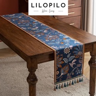 [MORNING GLORY] Tropical Table Runner Premium Luxury Dining Tablecloth Table Runner Waterproof