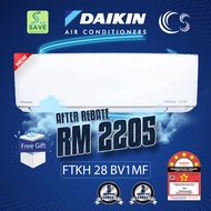 [SAVE 4.0] DAIKIN SMARTO PREIMIUM INVERTER AIRCOND 5 STAR R32 Air Conditioner  FTKH28B 1HP / FTKH35B 1.5HP / FTKH50B 2HP