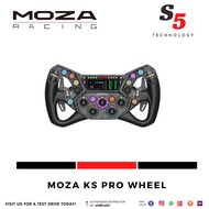 Moza KS Pro Wheel / simracing / sim racing / eracing / esports / driving simulator / racing wheel / 