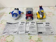 有貨不用問！要貨請按出價！看內文！一套3隻 極新淨 齊件 有說 冇盒 Takara Tomy Transformers x Disney Label: Mickey Mouse 米奇老鼠 / Dona
