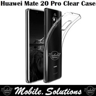 Huawei Mate 20 Pro Clear / Transparent TPU Case (Anti Water Marks)