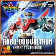 ⭐現時點實體店-預訂⭐[訂金 $100/尾數$2XXX] Threezero ROBO-DOU VOLTRON 百獸王 合金 復古玩具版