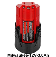 Suitable for MILWAUKEE Power Tool Battery M12 6.0Ah RED