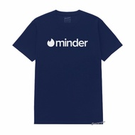 kaos minder parody aplikasi jodoh tinder - navy xl