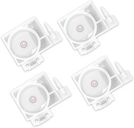 HOMNATURE 4 Pcs Printer Ink Damper Replacement Fits for E-pson R1390