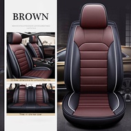5pcs Full Set Isuzu Special Car Seat Covers Full Coverage Waterproof Leather Automotive Vehicle Cush