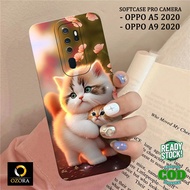 Latest OPPO A5 2020/A9 2020 Case - OZORA - Cat Fashion Case - Casing Hp OPPO A5 2020/A9 2020 - Cellphone Accessories - Softcase Hp OPPO A5 2020/A9 2020 - Silicone Hp - Kesing Hp - Hp Cover - Cute Case - TPU Pro Camera