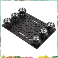 V-Slot Gantry Set 20-80mm Gantry Plate with Wheels for V-Slot Aluminum Profiles CNC Router and 3D Pr