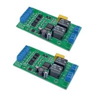 2X DC 6V 12V 24V DC Motor Forward and Reverse Controller 20A with Limit Relay Driver Lifting Control