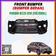 Perodua Bezza 2020 Front Bumper (2nd Model) PP Plastic Malaysia FACELIFT (BUMPER DEPAN)