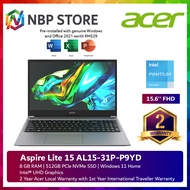Acer Aspire Lite 15 AL15-31P-P9YD 15.6'' FHD Laptop Steel Grey